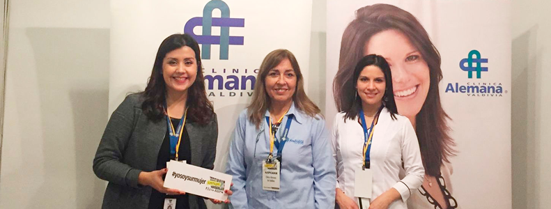 Clínica Alemana participa en Encuentro Sur Mujer 2016