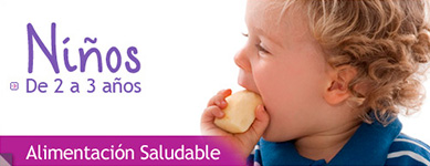 Alimentación Saludable para 2-3 años - Crianza | Clínica Alemana de Santiago